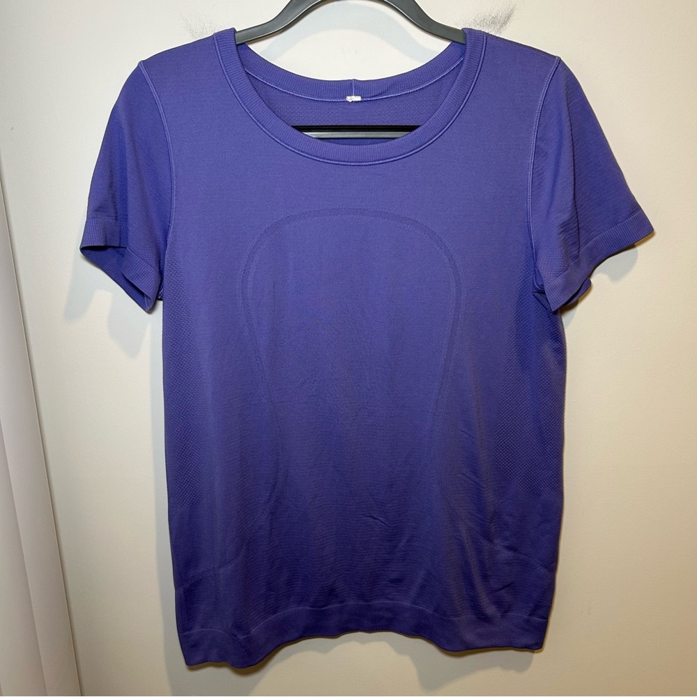 Lululemon Swiftly Tech Short Sleeve Crew Purple